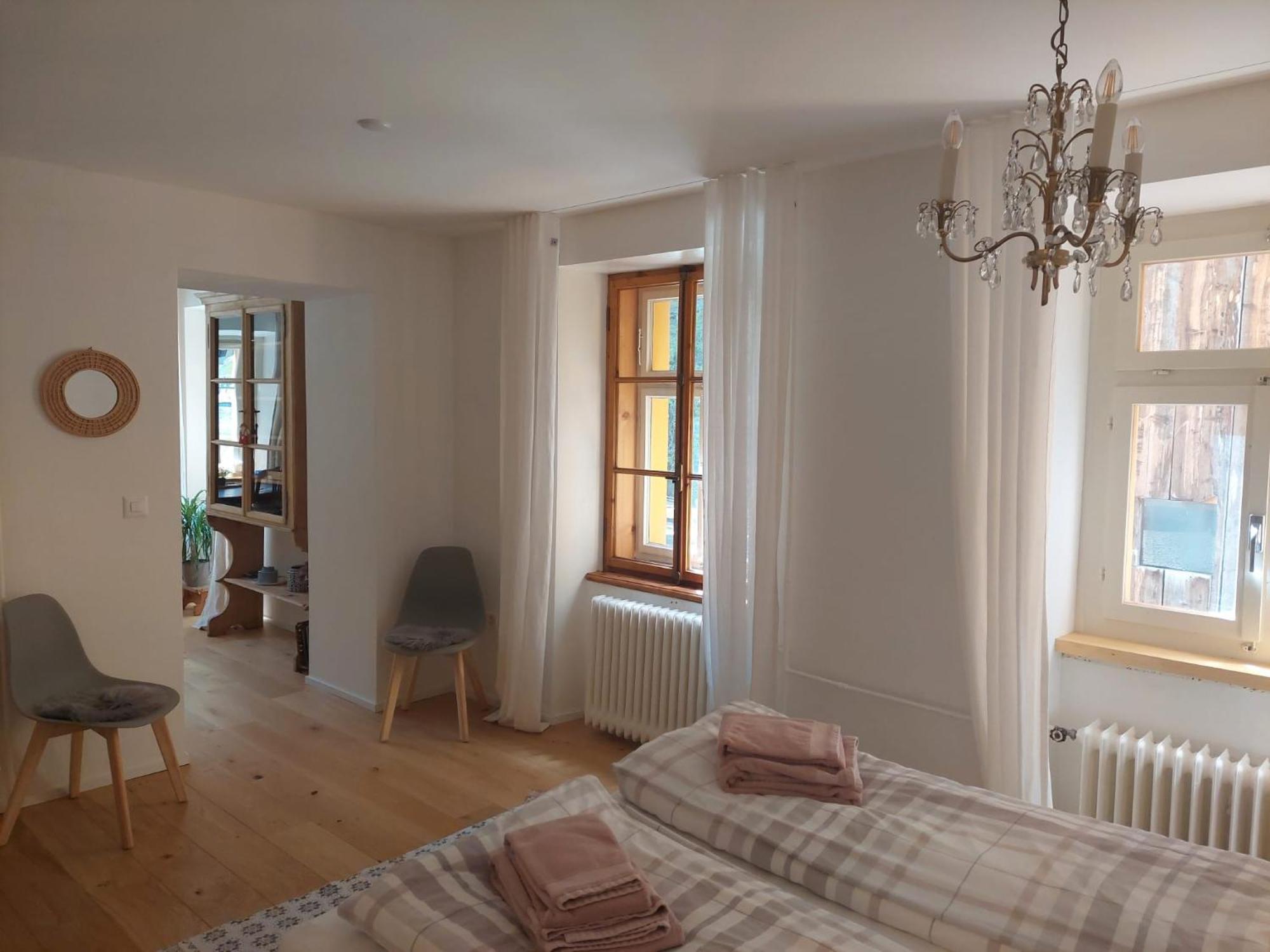 Haus La Punt, Savognin Apartment Rona Ngoại thất bức ảnh